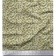 thumbnail image 1 of Soimoi Rayon Fabric Flower Artistic Print Fabric by The Yard 56 Inch Wide, 1 of 3
