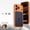 Orange, variant on Metal Shockproof Bumper Frame for iPhone 17 Pro Max, Magnetic PC Protective Frame with Speaker Dust Cover, Snap Buckle Switch and Fine Hole Camera Protective Ring, Orange