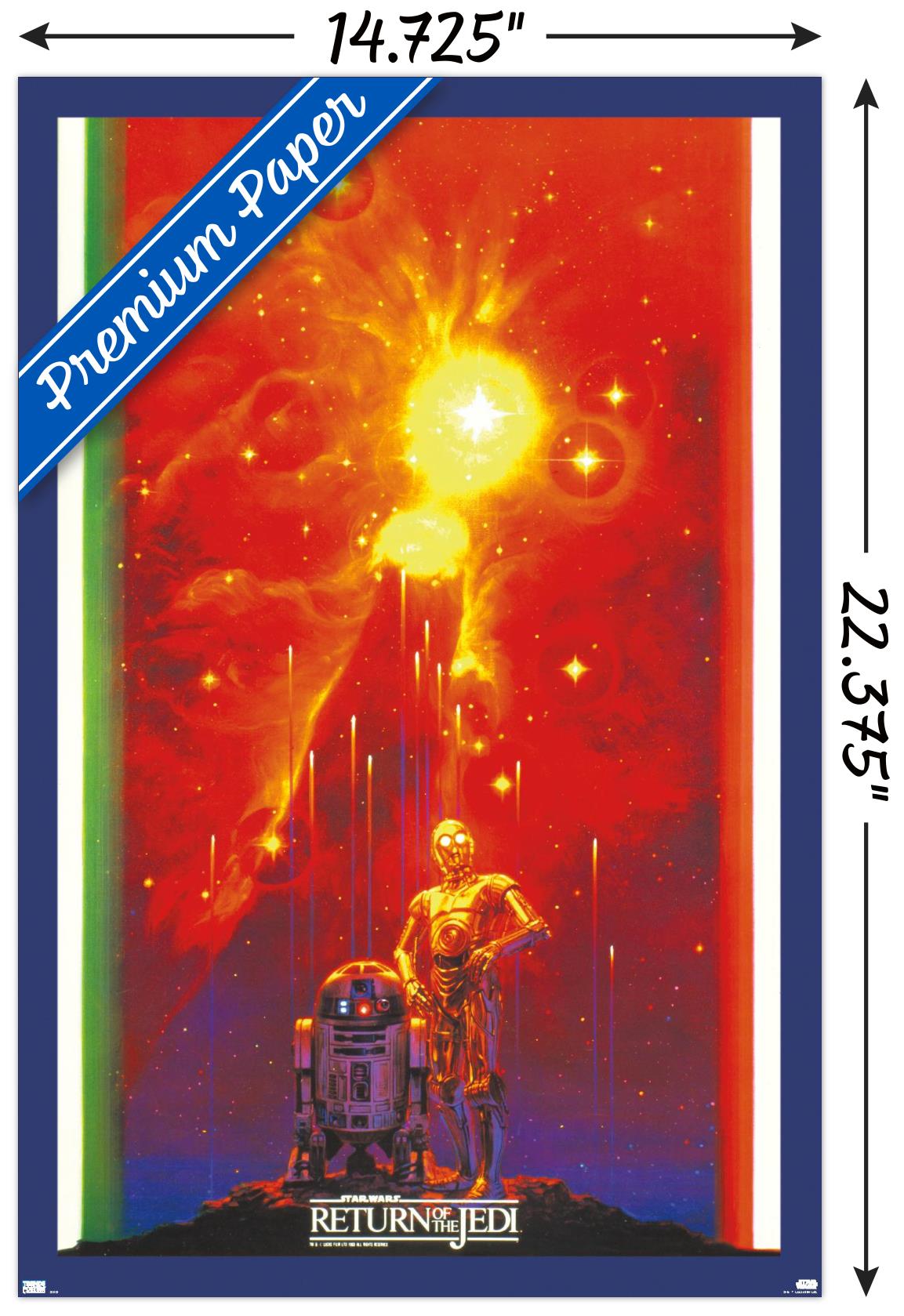 Star Wars: Return of the Jedi - Droid Celebration Wall Poster, 14.725" x 22.375"