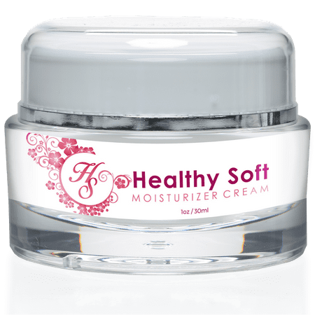 Healthy Soft Moisturizer Cream - Daily Moisturizer for Hydration, Even Complexion, and Smooth Skin - All Skin Types - 1oz