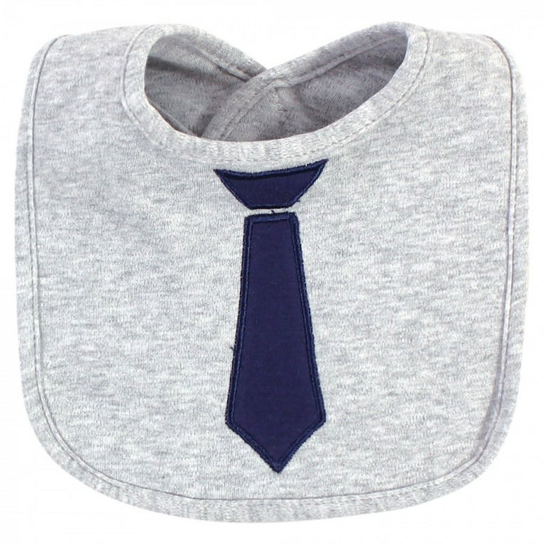 Hudson Baby Infant Boy Cotton Bibs 10pk, Handsome Like Daddy