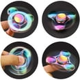thumbnail image 4 of Jouet Toupie Anti-Stress Durable en Acier Inoxydable avec Roulement, Spins à Grande Vitesse, Toupie à Main en Métal de Précision pour Adultes et Enfants, 2 Pcs, 4 of 7