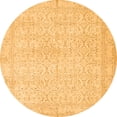 thumbnail image 1 of Ahgly Company Indoor Round Persian Orange Traditional Area Rugs, 5' Round, 1 of 1