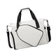 thumbnail image 4 of Tota de bolsa de raqueta de pickleball portátil con correa de hombro ajustable extraíble transporte con bolsa deportiva de compartimento de zapatos Beige, 4 of 8