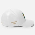 thumbnail image 5 of Friend of Bill White font 4-sided print AA slogans sayings One Day at a Time No Matter What Flexfit Cap Recovery Hat (White, S/M), 5 of 6