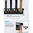 thumbnail image 6 of Vertical Fishing Rod Rack - 6-Rod Storage Wall-Mounted Holder for Garage & Boat - Blue, 6 of 12