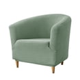 thumbnail image 1 of BKER Housse de Sofa Élastique en Jacquard en Forme de T Housse Ronde Housse Maison, 1 of 6