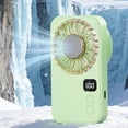 thumbnail image 2 of ICQOVD Desktop Fan Usb Digital Display Cooling Fan 100 Speed Hands Free Outdoor, 2 of 8