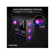 Phanteks XT Pro Ultra, Mid-Tower Gaming Chassis, 4x M25-140 Fans Included, High Airflow Performance Mesh, Tempered Glass Window, USB-C 3.2 Gen2, Black