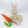 thumbnail image 3 of Accesorios de Fotografía ANGGREK para Bebés Recién Nacidos Hechos a Mano Algodón de Ganchillo Suave Unisex de 0 a 3 Meses Regalos de Baby Shower de Pascua, 3 of 8