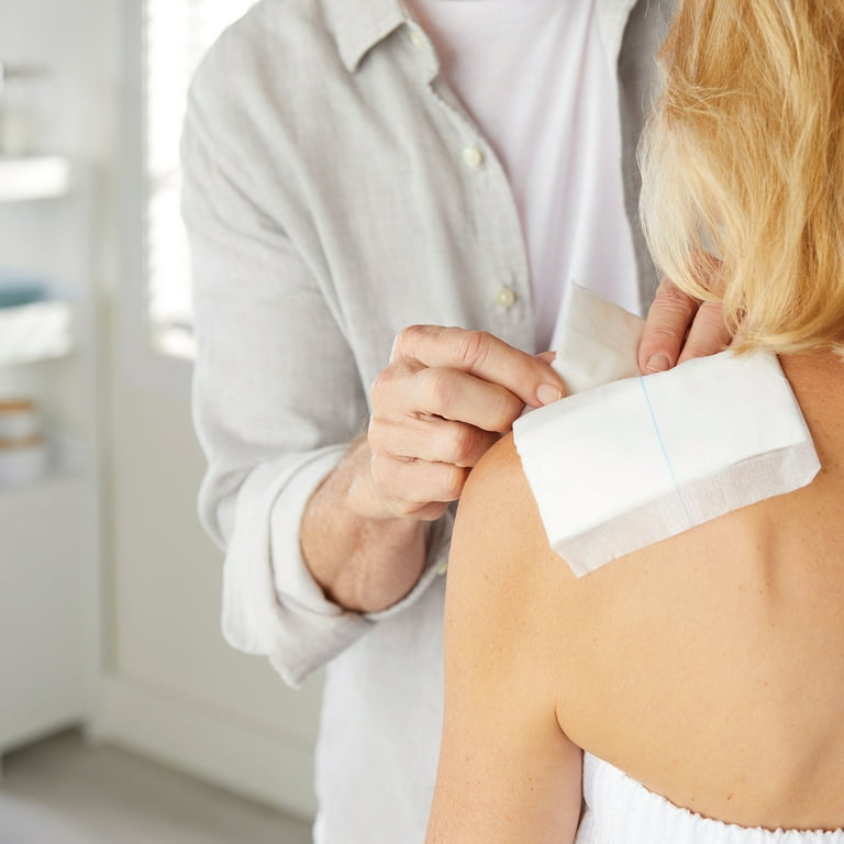 McKesson Sterile Abdominal Pads 5x9 Inches, Heavy Leakage