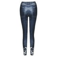 thumbnail image 4 of Gibobby Pantimedias Termicas Mujer Invierno Pantalones Yoga Gimnasio Leggings Estiramiento Correr Impreso Deportes Pantalones Mujeres Fitness Pantalones (Negro, L), 4 of 5