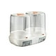 thumbnail image 1 of Moyic Caja de almacenamiento transparente para alimentos, organizador de cacahuetes, granos de café y arroz, caja de granos de gran Organizadores de utensilios de cocina Blanco, 1 of 6