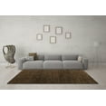 thumbnail image 3 of Ahgly Company Indoor Rectangle Abstract Brown Modern Area Rugs, 7' x 10', 3 of 4