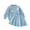 Blue, variant on Odeerbi 3-8 Years Toddler Girls Cotton Outfits Long Sleeve Sweater with Tiered Skirt Two-piece Set Ruffled Lace Princess Skirt Set Toddler Girls Clothes
