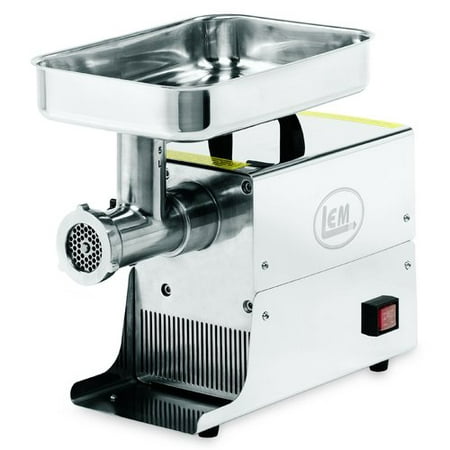 LEM #5 Stainless-Steel .25 HP Electric Meat Grinder