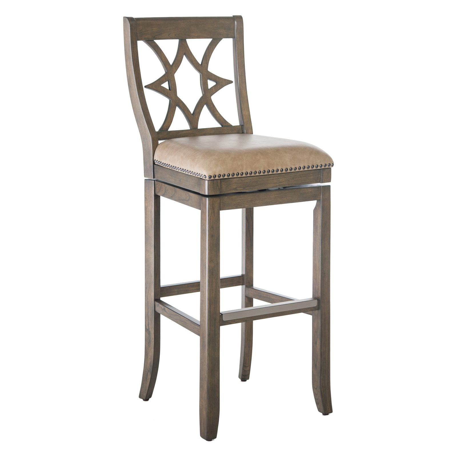 Belham Living Oliver Square Seat Swivel Extra Tall Bar Stool Belham Living Oliver Square Seat Swivel Extra Tall Bar Stool Com