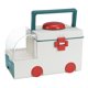 thumbnail image 1 of GOOHOCHY Caja de almacenamiento de primeros auxilios Caja de almacenamiento de medicina familiar plástica, 1 of 7