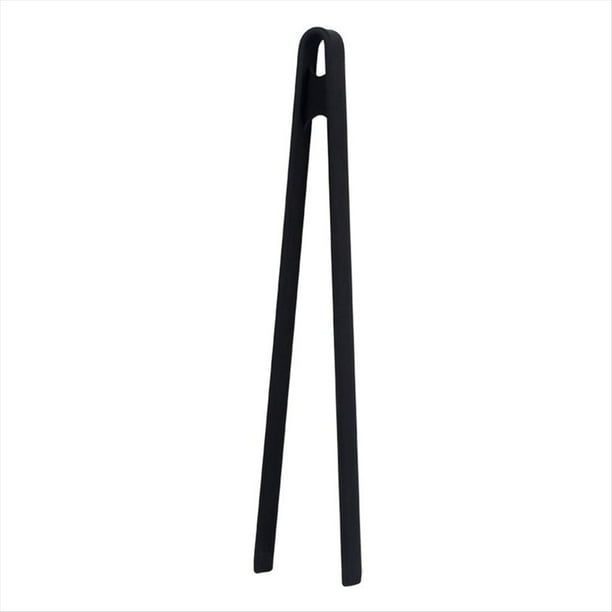 Pinzas para Pan y Comida, Pinzas Antideslizantes para Servir Barbacoa, Ensalada, Manejar , Abrazadera para Carne, Herramientas de Cocina para el Hogar, Color Negro