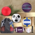 thumbnail image 4 of Juego de pelotas deportivas Realspring para niños y adolescentes con bolsa y bomba, 6 unidades, 4 of 6