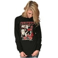 thumbnail image 5 of Kanji Betty Boop Hashtag Flirty XOXO Women's Long Sleeve T Shirt Brisco Brands S, 5 of 6