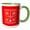 Green/White, variant on 3drose, Christmas Lover Cross Pattern Sampler Artistic Design White, 15oz Two-tone Green Mug
