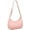 Pink, variant on Shoulder Bags for Women PU Leather Small Shoulder Purse Handbag Clutch Hobo Tote Cute Crescent Bag Underarm Purse