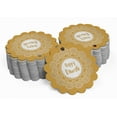 thumbnail image 2 of Inkdotpot Real Silver Foil Happy Diwali Tags Favor Hang Paper Tags 100 Pieces, 2 of 6