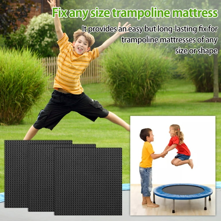5-pack Quick Trampoline Patch Repair Kit 4 X 4 Square Patches Kit