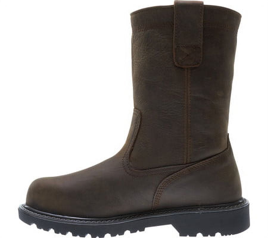 Wolverine Men's Floorhand 10" Pull On Waterproof Steel Toe Wellington Work Boots