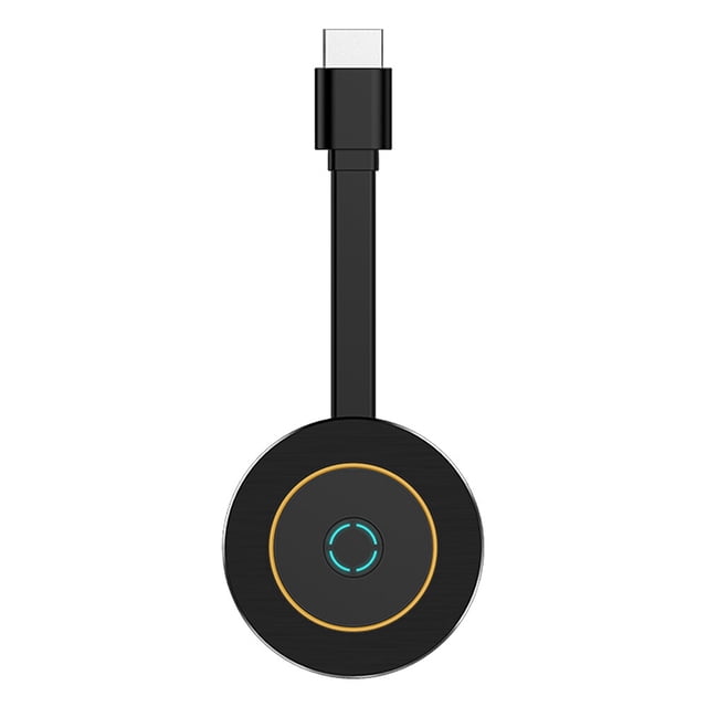 Mirascreen G10 Wireless Display Receiver with 4K Resolution, 2.4G/5G WiFi (IEEE 802.11ac), Miracast/Airplay/DLNA Support, HD/VGA/USB Outputs, for iOS/Android/Windows Devices, 15M Transmission Range,