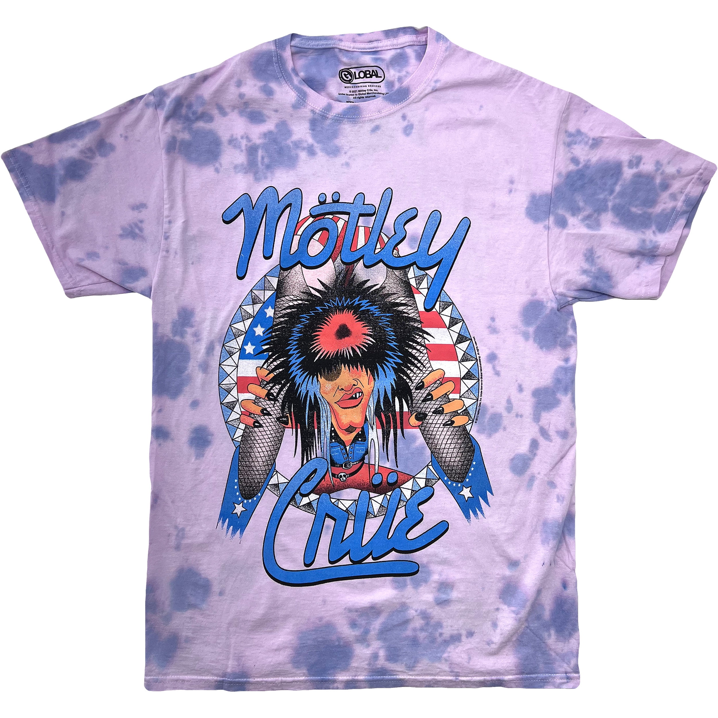 Motley Crue Motley Americana Tie Dye 