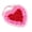 H, variant on 24 Pcs Scented Rose Soap Valentine's Day Gift Box with Ribbon Party Favors Heart Shape Box Blush Rose Gold