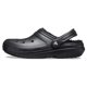 thumbnail image 3 of Zuecos Crocs Classic forrados con peluche, negros, talla 9W/7M US, 3 of 6