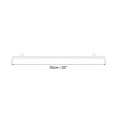 thumbnail image 2 of Uxcell Poster Hanger Rail Poster Strip Bar 50cm/20inch with Clips for Poster Map Clear 2 Set, 2 of 6