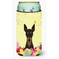 thumbnail image 1 of Caroline's Treasures BB1922TBC Min Pin Búsqueda de huevos de Pascua Koozie multicolor, 1 of 1