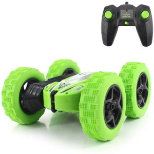 Voiture de télécommande RC Voitures 4WD 2.4GHz Stunt voiture double côté 360° Flips