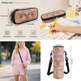 thumbnail image 4 of HUIACONG Kawaii Capybara Kids Backpack for Boys & Girls, Lightweight Daily Bookbag with Lunch Box, Pencil Case and Insulated Water Bottle Sleeve, Practical 4PCS Backpack Set for Students Ages 10-12, 4 of 7