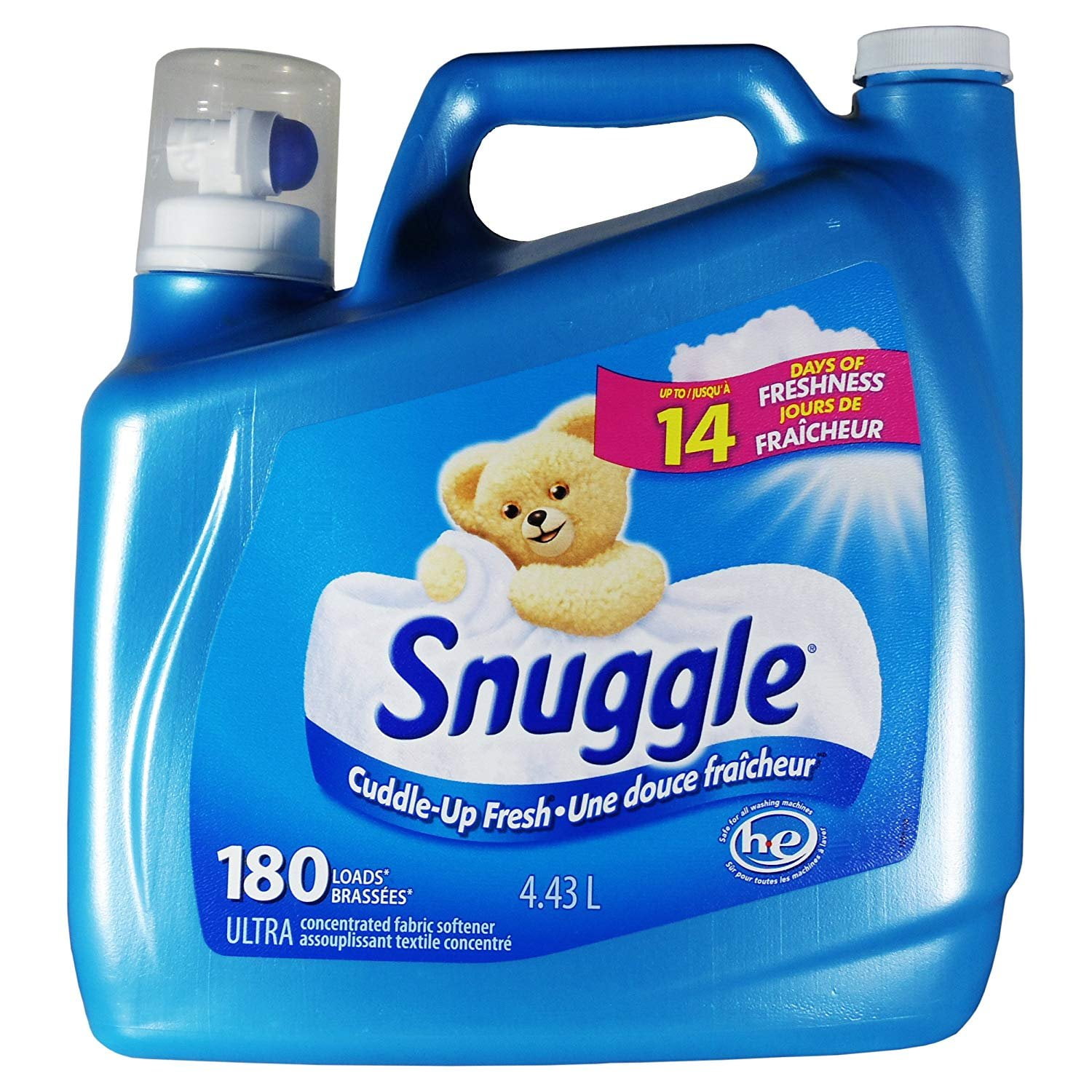 Snuggle Fabric Softener, 180 Load/150 Fluid Ounce