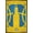 Bronze Framed Version, variant on WNBA Chicago Sky - Logo 25 Wall Poster, 22.375" x 34"