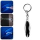 thumbnail image 3 of Llavero portátil, llavero, herramientas, accesorios para el interior del coche, regalos, resina conductora. Negro, 3 of 7