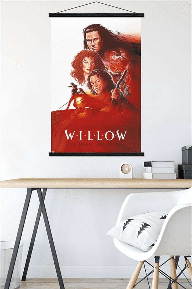 Willow - Teaser One Sheet Wall Poster with Magnetic Frame, 22.375" x 34"