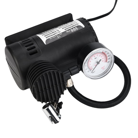 Kieccall Mini Air Compressor Tire Inflator 300 PSI Portable Air Pump for Car Bike Balls Home Use Compact Inflation Tool for Daily Automotive Use Gift