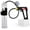 Black + Gauge, variant on LeLuv® Premium Maxi Penis Pump w/ Red Handle, Silicone Hose | 9" x 1.50" Vibrating Cylinder