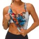 thumbnail image 3 of Fotbe 3D Butterfly Sujetador Deportivo Largo sin Aros para Mujer con Almohadillas y Soporte Medio, Transpirable y Absorbente, Camiseta Tipo Chaleco o Tank Top-Medium, 3 of 8