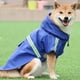 thumbnail image 3 of Bienvenido Ropa de lluvia para perros Poncho para mascotas Chubasquero reflectante impermeable, 3 of 5