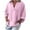 Pink, variant on Mrat Women's Color Sweat Blanket Loose Cotton And Linen Sleeveless Tunic Tops for Womens Blouse Cousins Beach Sweat V-Neck Casual Saree Blouses for Womens Tops Pink L