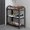 Black, variant on 18-inch Wide Shoe Rack, 3-Tier Plastic Organizer for Hallway, Entry & Closet, Freestanding Dust-Proof Storage Shelf for Easy Home Organization