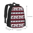 thumbnail image 3 of Daiia Buffalo Plaid Forest Backpack for Men and Women -Durable Backpack Large Capacity, Water-Resistant Bag with Adjustable Straps and Laptop Compartment, 3 of 9