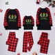 thumbnail image 1 of Conjuntos de pijamas navideños familiares a juego Grinch 2024, pijama de Grinch con parte superior y pantalones de pijama a cuadros, pijama de Grinch para niños y adultos para la familia, Mujer S, 1 of 4